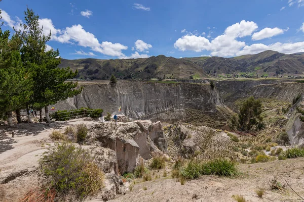 Panoramica Del Rio Toachi Canyon Vicino Quilotoa Cotopaxi Ecuador America — Foto Stock