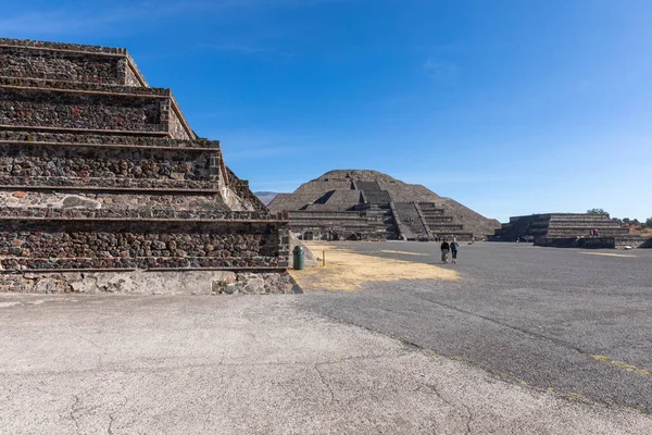 Las Pirámides Antigua Ciudad Teotihuacán México —  Fotos de Stock