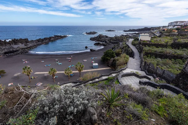 Vue Sur Plage Los Cancajos Palma Îles Canaries Espagne — Photo