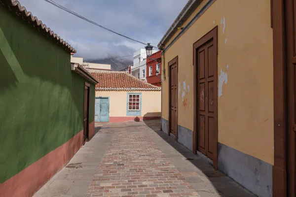 Beautiful Colorful Streets Old Colonial Town Los Llanos Aridane Palma — Stok fotoğraf
