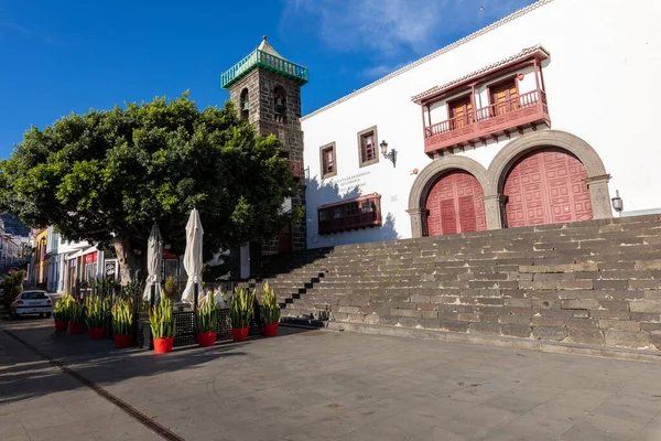 Традиционная Архитектура Санта Крус Столица Острова Пальма Канарские Острова Испания — стоковое фото