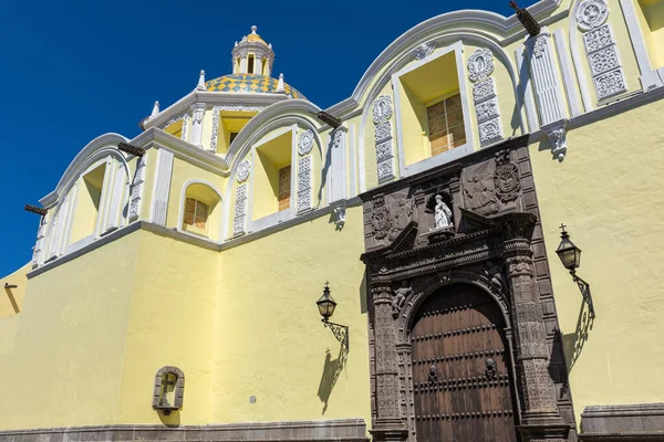 Cathedral Puebla Zaragoza Puebla State Mexico — Stock Photo, Image