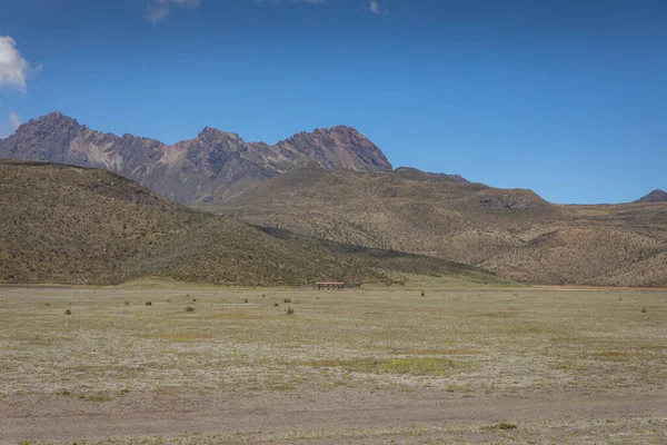 Yürüyüş Sırasında Cotopaxi Volvcano Dan Görüntü Cotopaxi Ulusal Parkı Ekvador — Stok fotoğraf