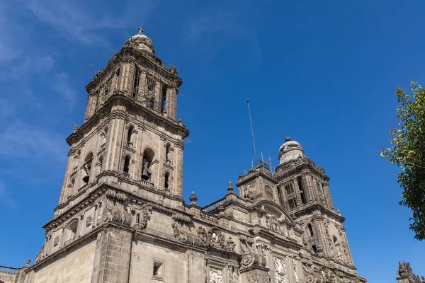Metropolitane Buitenkathedraal Mexico Stad Latijns Amerika — Stockfoto