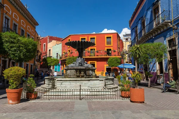 Meksika Nın Mexico City Şehrinde Bulunan Charles Caballito Tols Ulusal — Stok fotoğraf