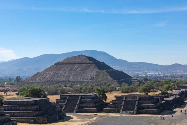 Pirâmides Antiga Cidade Teotihuacan México — Fotografia de Stock