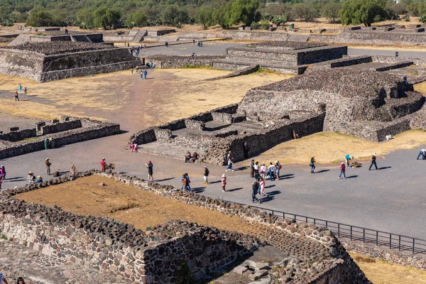 メキシコのTeotihuacanの古代都市のピラミッド — ストック写真