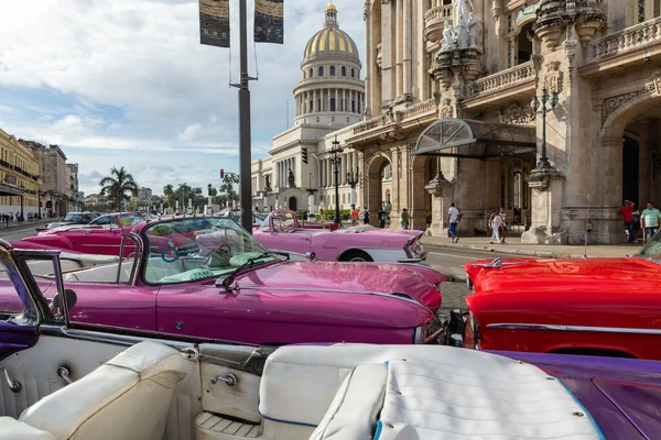 Havana Cuba December 2019 Vintage Klassieke Amerikaanse Auto Havana Cuba — Stockfoto