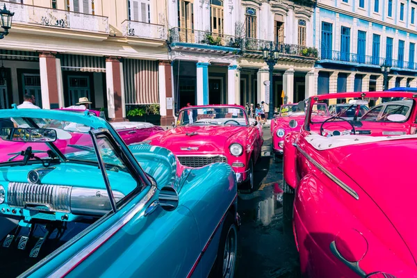 Havana Cuba December 2019 Vintage Klassieke Amerikaanse Auto Havana Cuba — Stockfoto