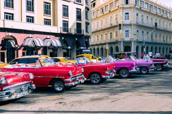 Havana Cuba December 2019 Vintage Klassieke Amerikaanse Auto Havana Cuba — Stockfoto