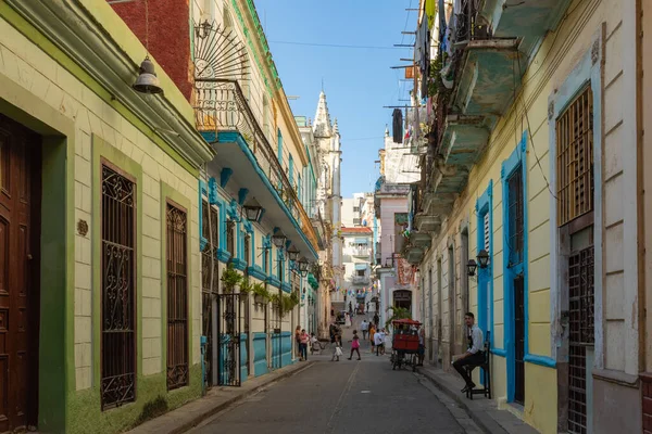 Havana Cuba December 2019 San Cristobal Cathedral Old Havana Cuba — стокове фото