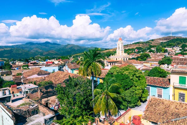 Vista Sobre Cidade Trinidad Cuba — Fotografia de Stock