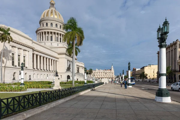 Habana Cuba Diciembre 2019 Edificio Del Capitolio Nacional Conocido Como — Foto de Stock