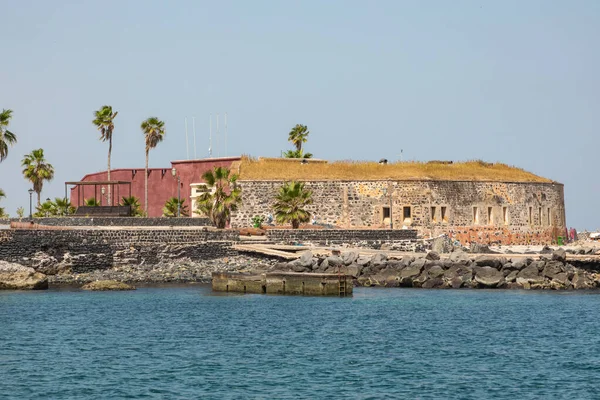 Goree Adası Dakar Senegal Geleneksel Mimari Batı Afrika — Stok fotoğraf