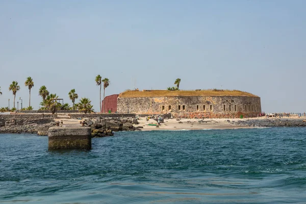 Fortezza Della Schiavitù Sull Isola Goree Dakar Senegal Africa Occidentale — Foto Stock