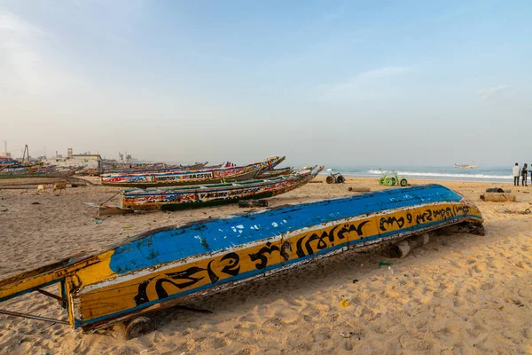 Senegal Novembro 2019 Aldeia Piscatória Tradicional Kayar Senegal África Ocidental — Fotografia de Stock