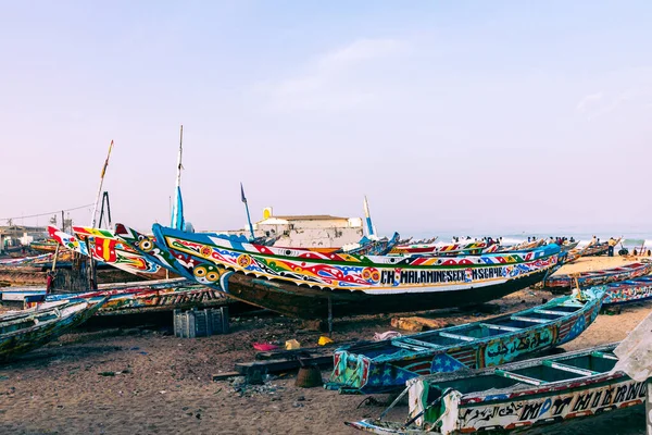 Senegal Novembro 2019 Aldeia Piscatória Tradicional Kayar Senegal África Ocidental — Fotografia de Stock