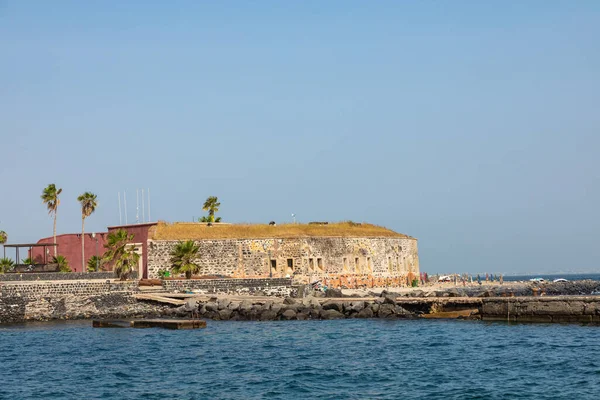 Fortezza Della Schiavitù Sull Isola Goree Dakar Senegal Africa Occidentale — Foto Stock