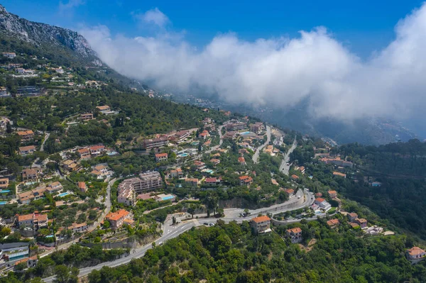 Vue Aérienne Côte Côte Azur Près Nice France Europe — Photo