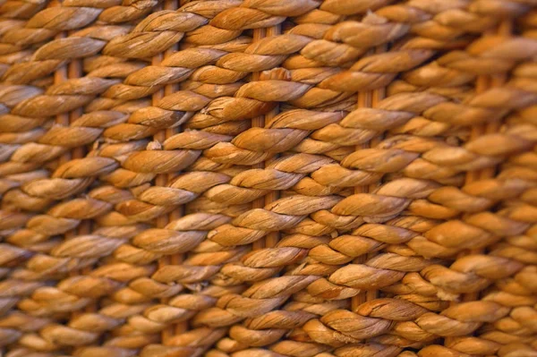 Patrón de cuerda de artesanía simétrica de jacinto de agua — Foto de Stock