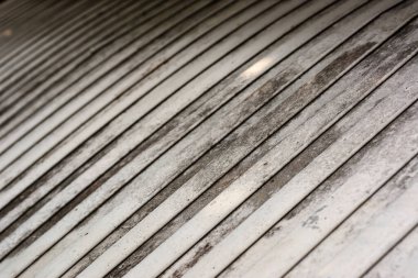 Antika, eski ve kirli tente. Harika bir çatı..