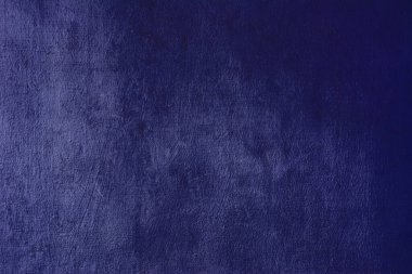 Kopya alanı olan mavi beton duvar soyut arkaplanı.