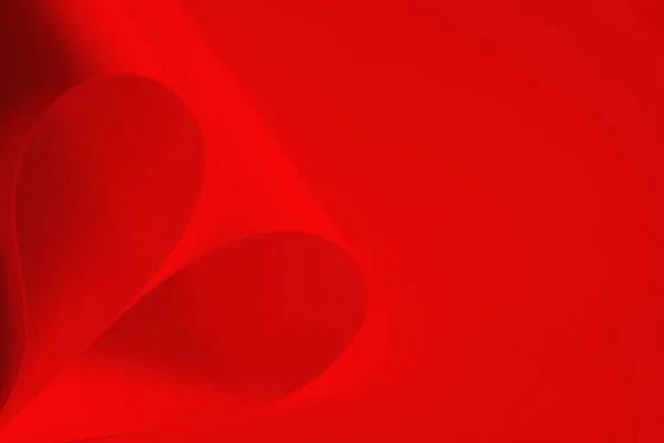 Red Heart Shaped Origami Paper Red Abstract Background — Stock Photo, Image