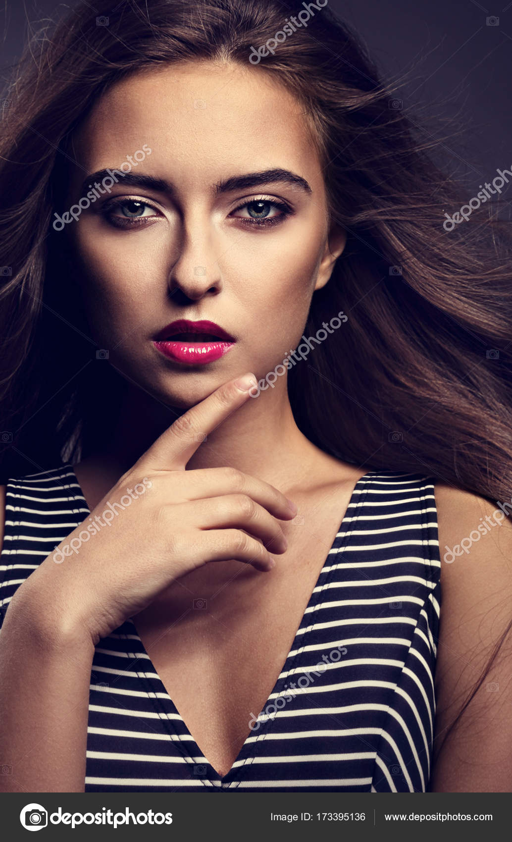 pix Grey Hair Style Indian Woman https depositphotos com 173395136 stock photo makeup mystic indian woman with html