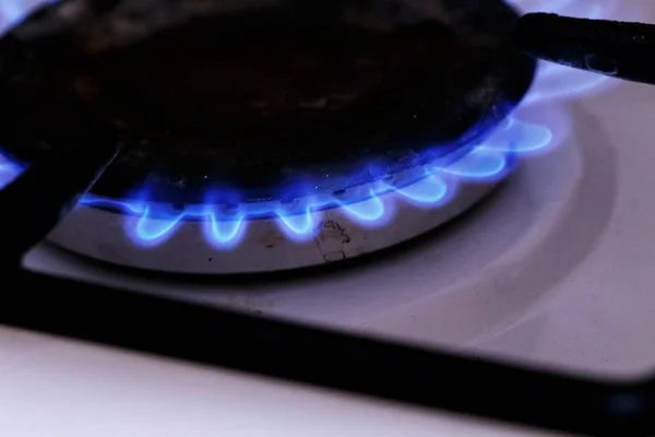 Gas Stove Utility Bills Concept — Stock Photo, Image