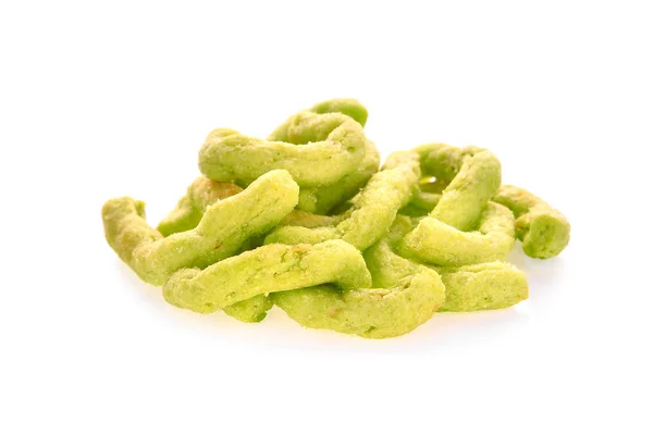 Green snack isolated on white background — Stock Photo, Image