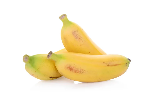 Bananen geïsoleerd op witte achtergrond — Stockfoto