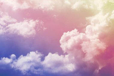 pastel Renk tonlu Özeti karanlık gökyüzünde bulutlar yağmur 