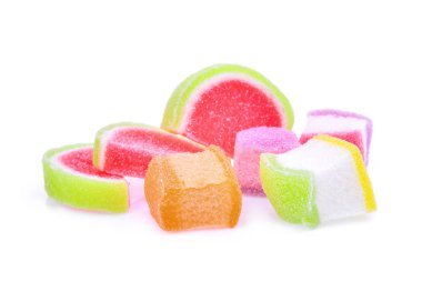 tatlı, lezzet meyve ya da şeker tatlı şeker ile renkli jöle ben