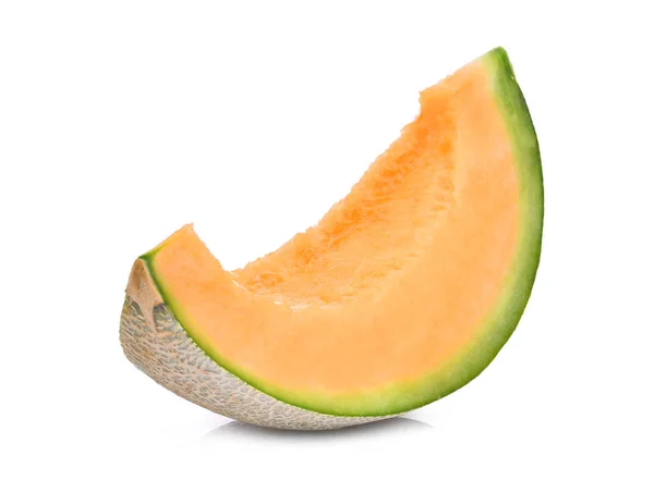 Rebanada de melones japoneses, melón naranja o melón melón isola — Foto de Stock