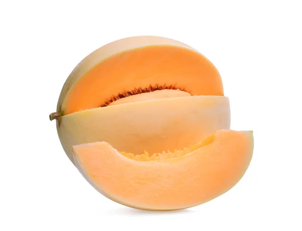Honeydew melon(sunlady) na białym tle — Zdjęcie stockowe