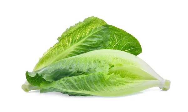 Copil proaspăt cos, salată verde izolată pe fundal alb — Fotografie, imagine de stoc