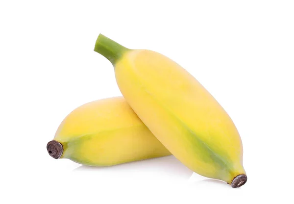 Banane Pisang Awak isolée sur fond blanc — Photo