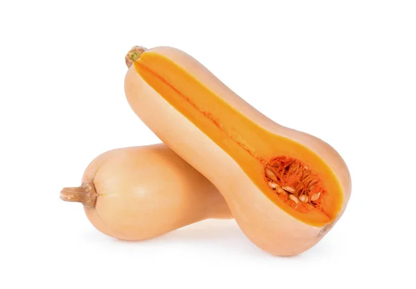 Butternut squash geïsoleerd op witte achtergrond — Stockfoto