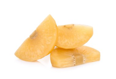 beyaz arka plan üzerinde izole şurubu breadfruit