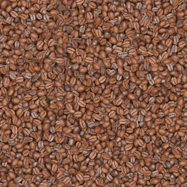 Kaffeebohnen Textur Muster - Nahtlos lizenzfreie Stockbilder