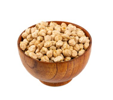 Kuru nohut beyaz izole