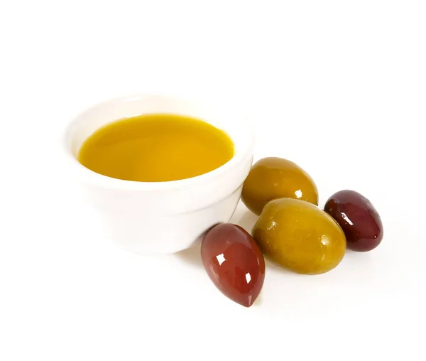 Tasty Olives Isolated White Background — Stock Photo, Image