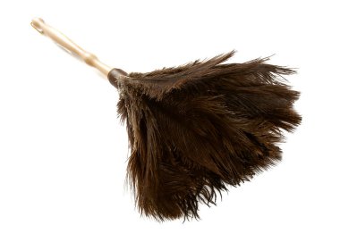 tüy silgi üzerinde beyaz izole