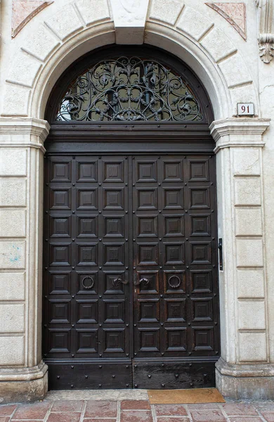 Colorful Old Door Close — Stock Photo, Image