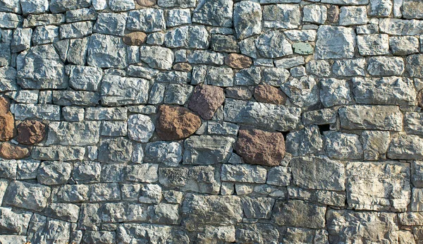 Staré Kamenné Zdi Pozadí — Stock fotografie