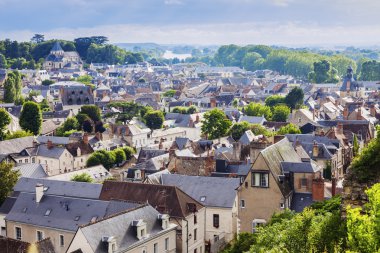 Amboise panorama - havadan görünümü