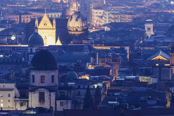 Panorama de Naples au lever du soleil — Photo