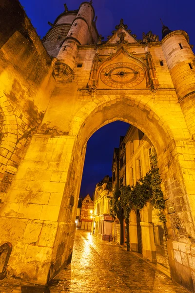 Auxerre Clock Tower — Stock Photo, Image