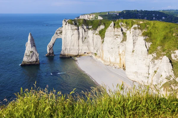 Natural Cliffs in Etretat, France — Stock Photo, Image