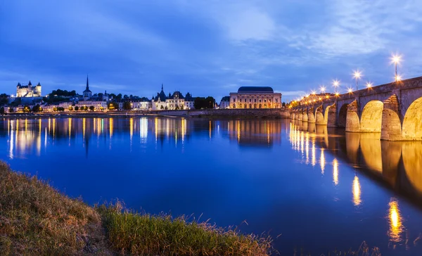 Panorama of Saumur — Stock Photo, Image